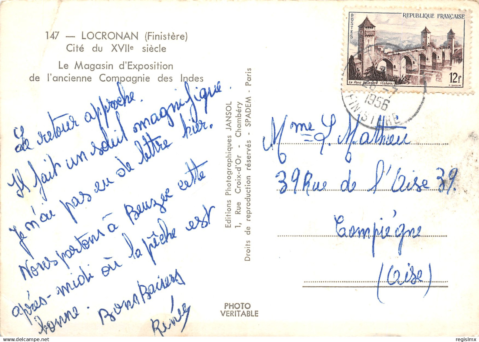 29-LOCRONAN-N°TB3544-B/0241 - Locronan