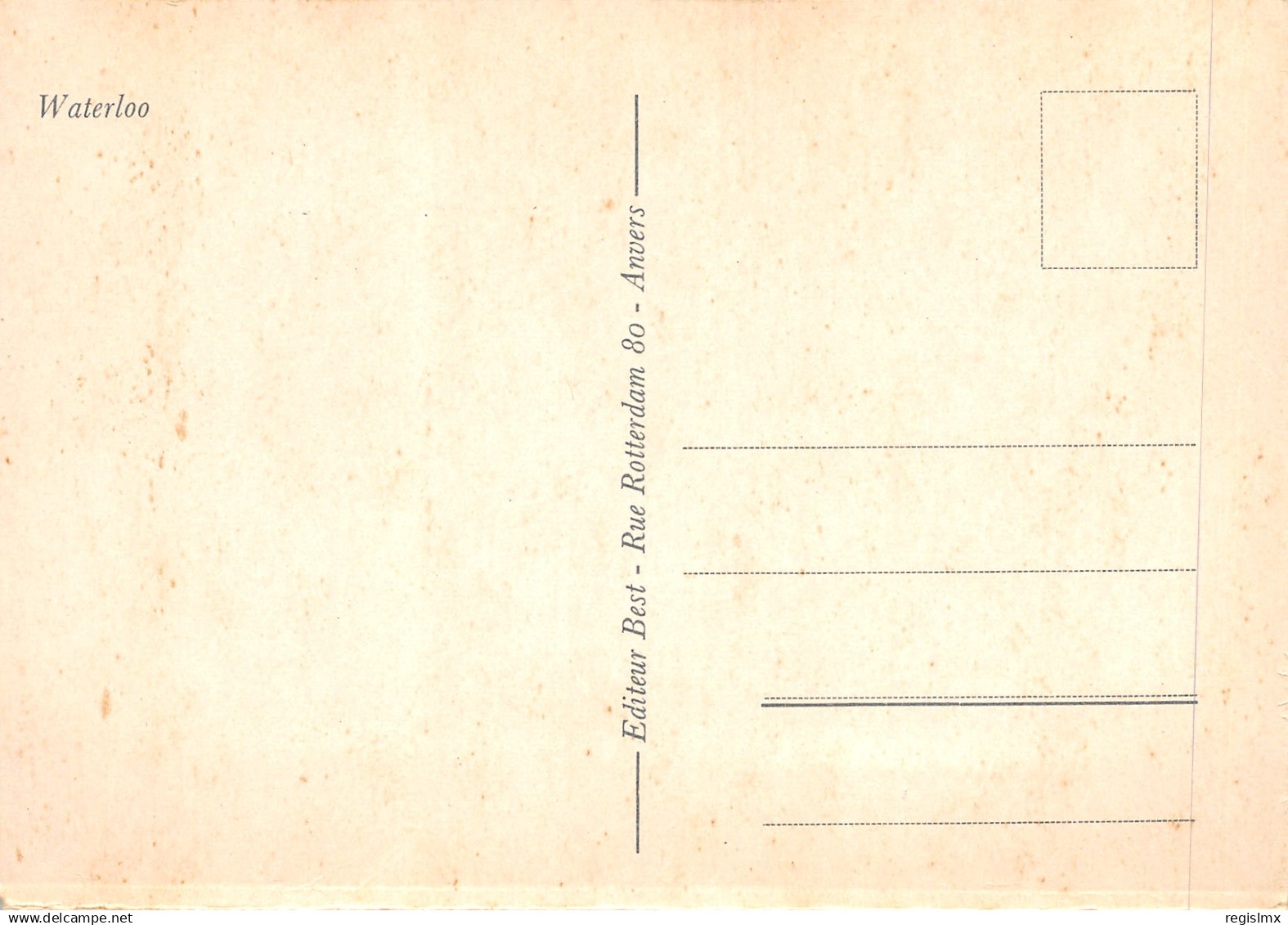 ET-Belgique WATERLOO-N°TB3545-B/0085 - Other & Unclassified