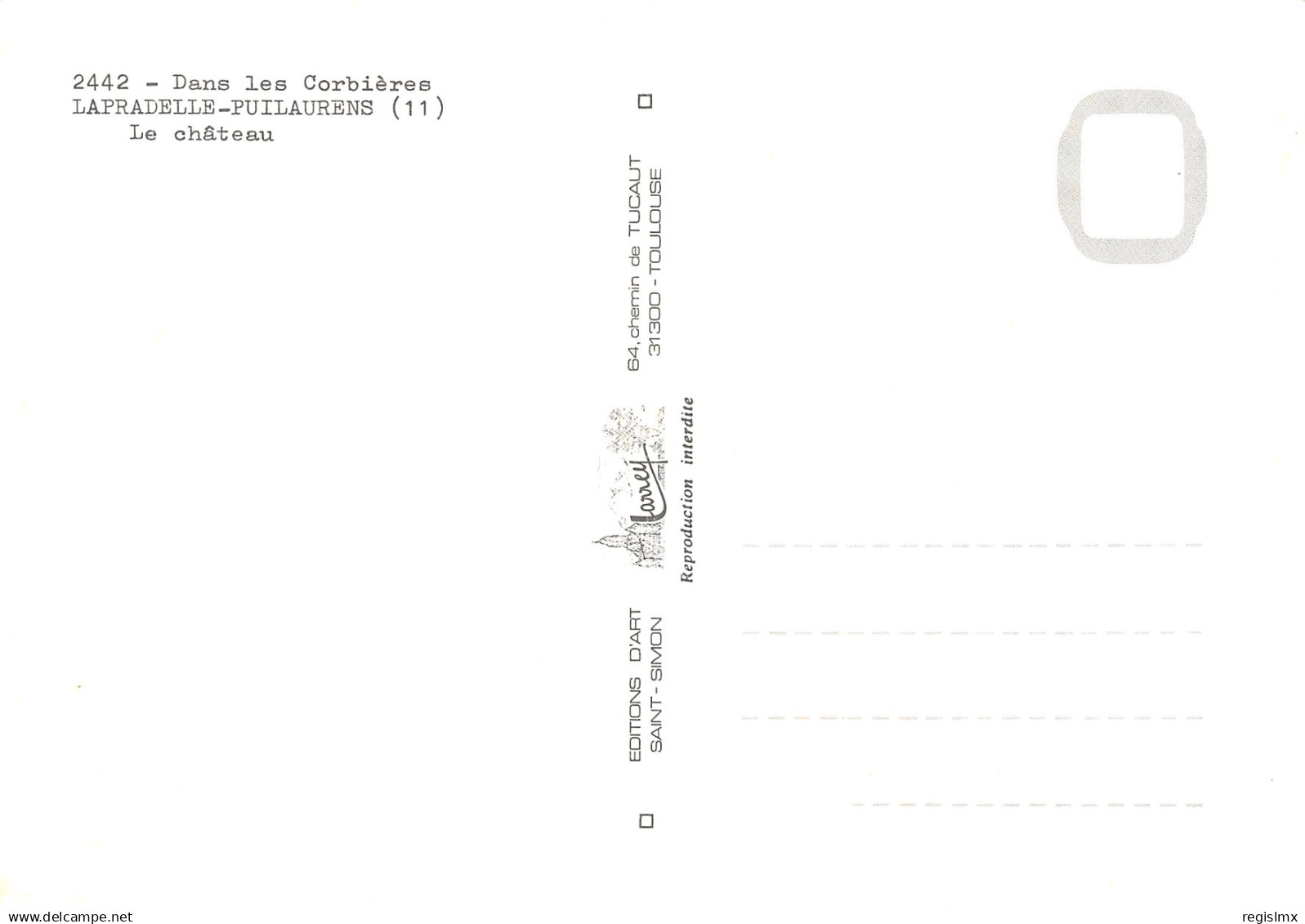 11-LAPRADELLE PUILAURENS-N°TB3548-A/0327 - Otros & Sin Clasificación