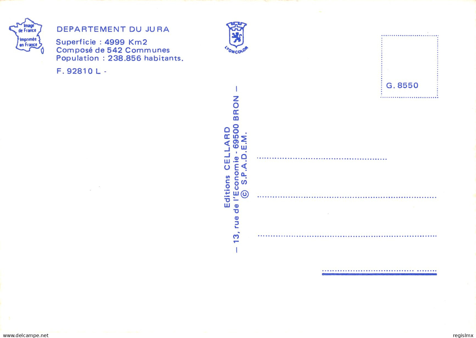 39-JURA-N°TB3548-D/0025 - Altri & Non Classificati