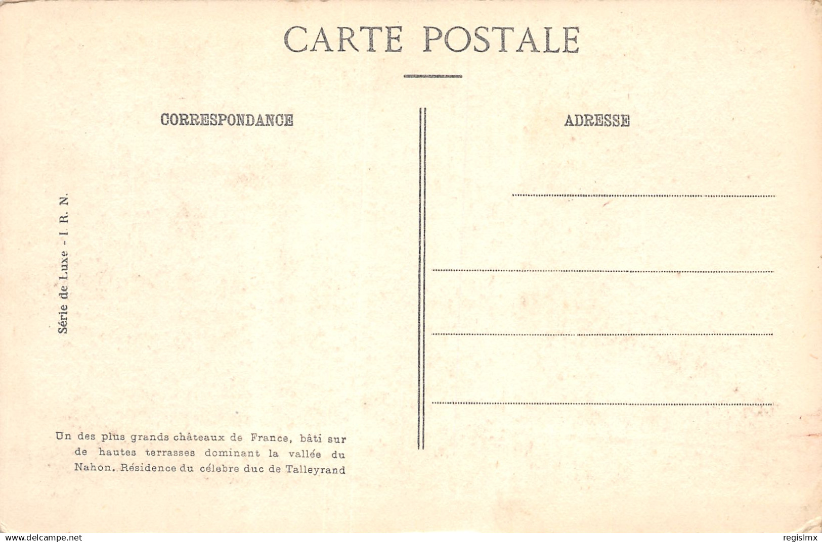 36-VALENCAY-N°TB3549-E/0051 - Autres & Non Classés