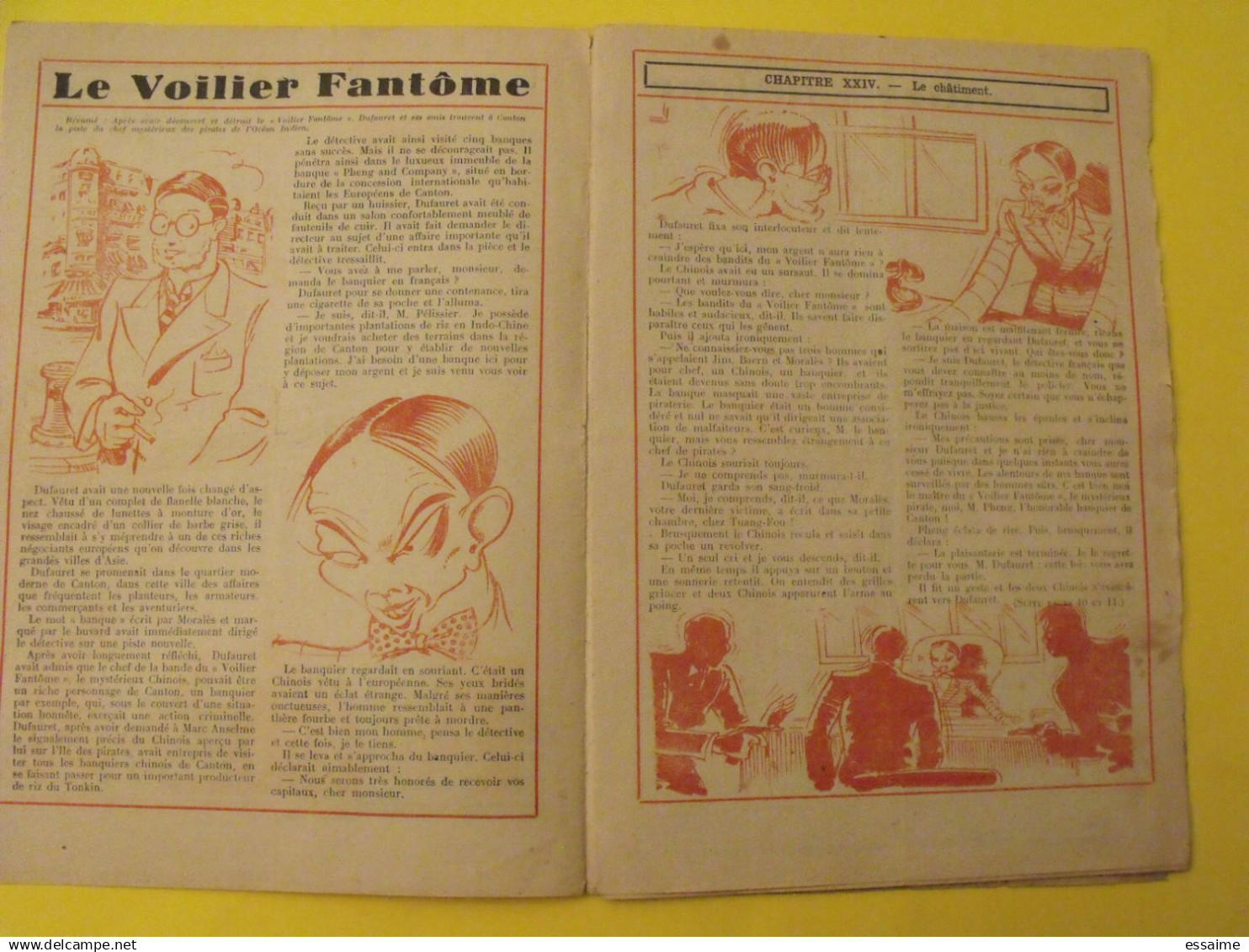 5 N° Jean Et Paul (Bayard Pendant La Guerre). 1943. Alain Au Far-West (Gervy). Le Voilier Fantôme - Other Magazines