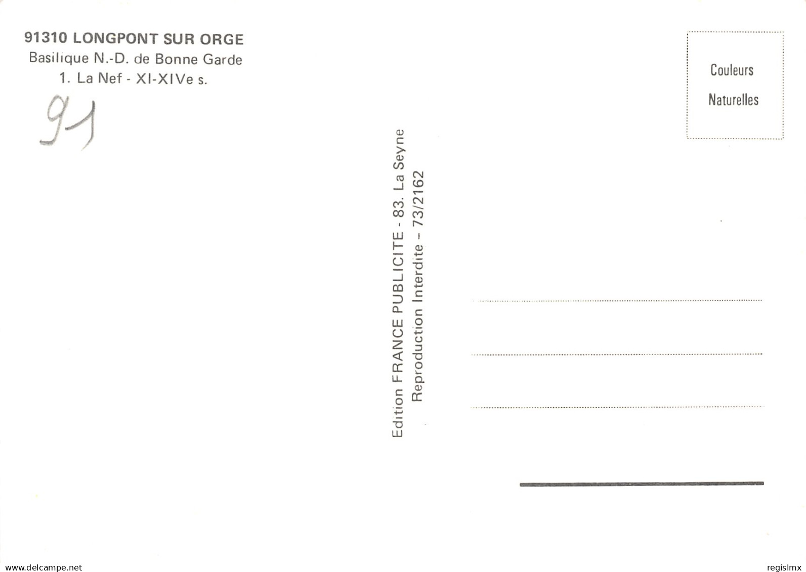 91-LONGPONT SUR ORGE-N°TB3550-B/0293 - Sonstige & Ohne Zuordnung