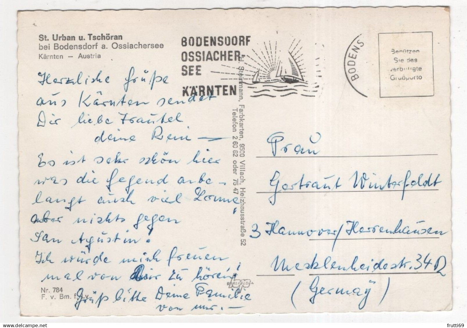 AK 221560 AUSTRIA - St. Urban A. O. - Ossiachersee-Orte