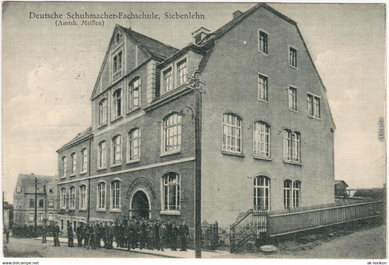 Siebenlehn Großschirma Deutsche Schumacher-Fachschule  Schüler B Freiberg 1926 - Altri & Non Classificati