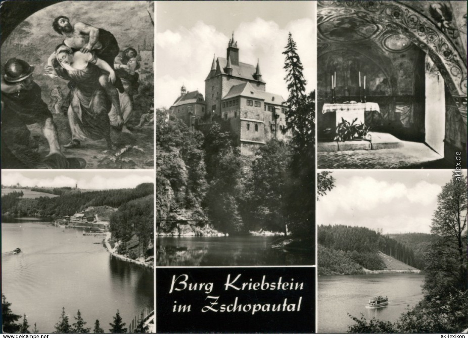 Ansichtskarte Kriebstein Burg 1972 - Other & Unclassified