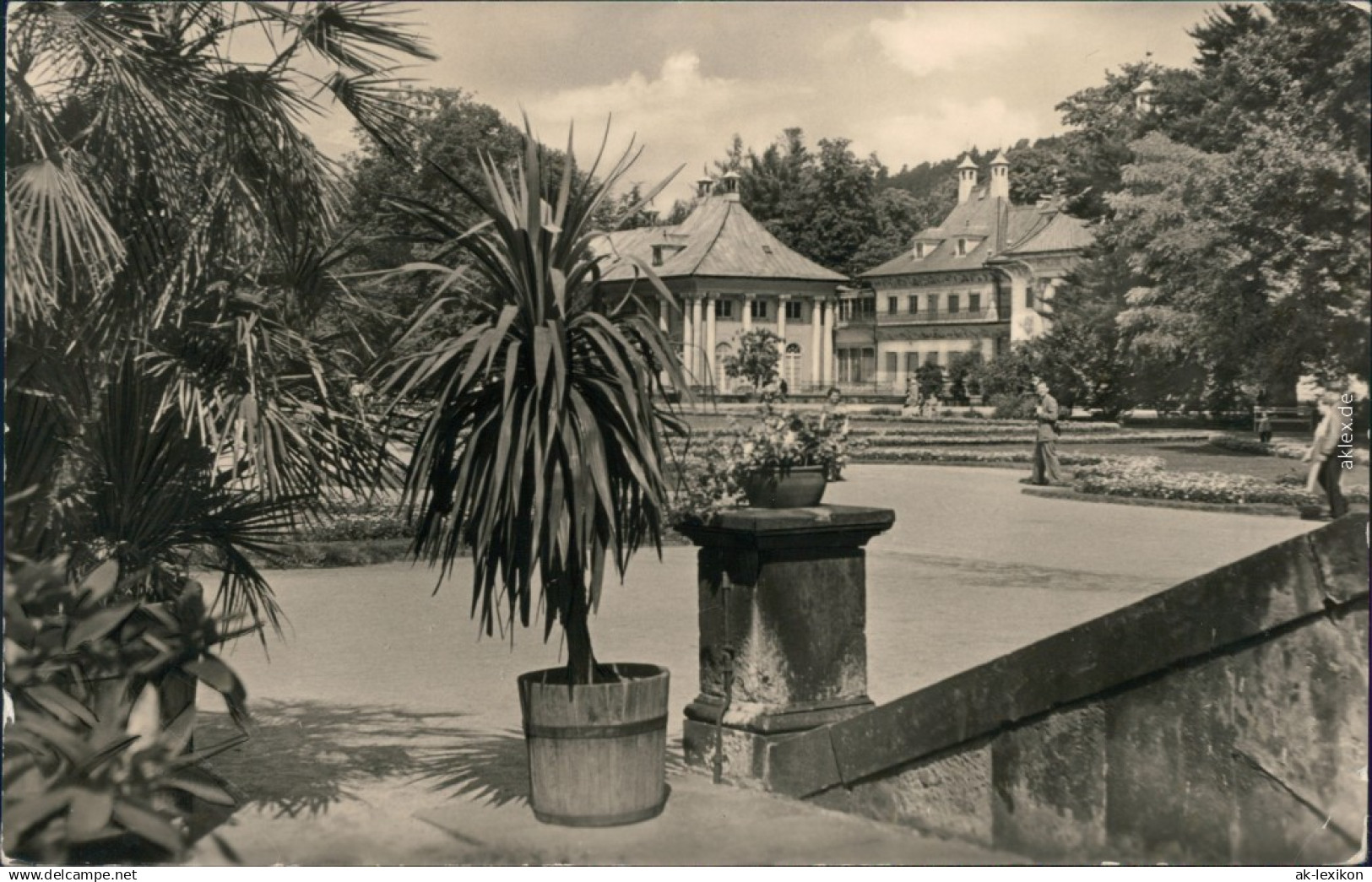 Ansichtskarte Pillnitz Schloss Pillnitz - Bergpalais 1958 - Pillnitz