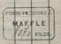 Spoorweg-dokument Met Zeshoekige Stempel MAFFLES Op 14/06/1895 + POIDS RECONNU à MAFFLE !!!! (zonder "S") - Autres & Non Classés