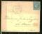 FRANCE Nº 46 B B Obl. S/  Lettre  Entiere Nuance Gris Bleu - 1870 Uitgave Van Bordeaux