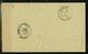 FRANCE Nº 46 H Obl. S/ Lettre Entiere Bleu Terne - 1870 Bordeaux Printing