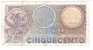 Italie Recto Cinquecento Lire - 500 Lire