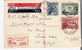 Au085/ Einschreiben – Erstflug Adelaida-Perth Mit Seltenem“ Labele“ - Lettres & Documents