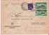 I-rs005/ ITALIEN -  Palmero Duome + Montecassino, Expressbrief Genua 17.11.44 (Consulatspost Genf) - Express Mail