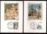 LOT 4 CARTES MAX-  TTB- THEME : EGLISES ET CATHEDRALES.- Dates Visibles Aux Scans. - Collections, Lots & Series