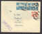 Burma Union Of, Violet Airmail Cancel Cover 1953 To Holstebro Denmark - Burma (...-1947)