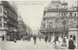 Brussel - Bruxelles : De Beurs/la Bourse 1909 * Pub ARTOIS,Vandenbergh&cie*op En Tram Ouvert*échevin Demaret Schepen - Public Transport (surface)