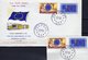 Mitläufer CEPT 1964 Türkei 1901/2+ FDC 4€ Europa-Sterne 15 Jahre Europa-Rat TK Flaggen Flags First Cover Of Türkiye - Lettres & Documents