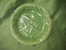 Assiette-faience-ancienne         -diametre 19.5cm -salins-coloris Vert -vendu Avec Attache Murale Rouillee - Altri & Non Classificati