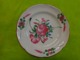 Delcampe - Lot De 3 Assiettes Ancienne - Faience -decor Fleur-asiatique - Altri & Non Classificati