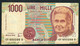 ITALIE P114c 1000 LIRE  3.10.1990   #CF/S       VF   NO P.h. ! - 1.000 Lire