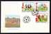 Romania FDC 1986 Mexic World Cup,Football,soccer,2 COVERS - 1986 – Mexico
