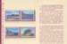 Folder Taiwan 1987 Kenting National Park Stamps Geology Rock Ocean Scenery - Unused Stamps