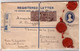 INDE ANGLAISE - ENVELOPPE ENTIER POSTAL RECOMMANDEE De CALCUTTA Pour La SUISSE (LAUSANNE) 1928 - 1911-35  George V