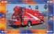 Delcampe - A04336 China Phone Cards Fire Engine Puzzle 40pcs - Pompiers