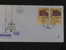 ISRAEL 1970 FDC 23RD NEW YEAR SYNAGOGUES SET 2 COVERS - Storia Postale