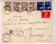 1946 - LETTRE RECOMMANDEE De BELGRADE Pour STRASBOURG (ALSACE) - - Lettres & Documents