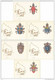 1979 KIT 6 Cartoline Postali 50°Anniversario Costituzione Stato Vaticano ANNULLATE - Postal Stationeries