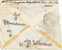 NAPOLI  - PALERMO -Cover / Lettera 04.10.1944 - ( A.C.S. ) Società Di Navigazione "ITALIA" - Imper. Lire 1 Isolato - Poststempel