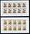Tchécoslovaquie ** N° 2818 à 2822 En 5 Feuilles De 10 Tbres - Champignons Vénéneux (1 P24) - Unused Stamps