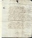 Belgique Précurseur 1814 Lettre Avec Marque Rouge 92/St NICOLAS. - 1814-1815 (Gobierno General De Belgica)