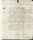 Belgique Précurseur 1814 Lettre Avec Marque Rouge 92/St NICOLAS. - 1814-1815 (Gen.reg. Belgien)