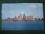 Detroit Waterfront Viewed From Windsor Ontario + Canadian Stamp - Detroit