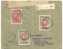 1917. Carta Con Sellos De La Cruz Roja - Covers & Documents