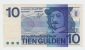 Netherlands 10 Gulden 25.04.1968 AXF CRISP Banknote P 91b 91 B - 10 Gulden