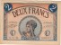 Billet De Deux Francs (Chambre De Commerce De Paris) -  1922 - Numéro : 086.277 (§) - Cámara De Comercio