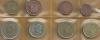 SPAIN SET OF 8 EURO COINS MOTIF FRONT STANDART BACK 1999-2000 UNC READ DESCRIPTION CAREFULLY !!! - Münz- Und Jahressets