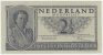 Netherlands 2 1/2 Gulden 1945 VF++ P 73 - 2 1/2 Gulden