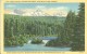 USA – United States – Three Sisters, Looking Southeast From Scotts Lake, Oregon, Used Linen Postcard [P6127] - Sonstige & Ohne Zuordnung