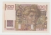 France 100 Francs 1952 AXF CRISP Banknote P 128d 128 D - 100 F 1945-1954 ''Jeune Paysan''