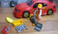 PLAYMOBIL BOITE 4321 Presque COMPLETE Manque 1 Autocollant Et La Notice VOITURE ET ATELIER TUNING - Playmobil