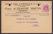 Belgium Bois Du Nord, D'Amerique & Du Pays Scieries Mécaniques Veuve LEXANDRE MARTIN Frameries 1927 Card HAREN (2 Scans) - Storia Postale