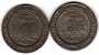 Lot De 2 Types Du Millésime 1992 : Casino Caesars Palace Las Vegas : 1 Dollar Gaming Token - Casino