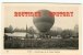 MONTGOLFIERE - Ballon Sur L'Aérodrome De La Porte Maillot à Paris - Aviation 1900's - Dos Scané - Fesselballons