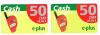 GERMANIA (GERMANY) - E PLUS   (GSM RECHARGE) -    LOT OF 2 WITH DIFFERENT EXP.      - USED ° - RIF. 5837 - [2] Mobile Phones, Refills And Prepaid Cards