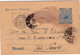 BRESIL - ENTIER POSTAL - 1904 - CARTE POSTALE De GUARATINGUETA Pour SAO PAULO - Postwaardestukken