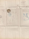 BELGIQUE. Cachet D'Entrée En France,1877, BELG. VAL.NES, BRUGMANN. BRUXELLES POUR PARIS  / 6 5 22 - 1869-1888 León Acostado